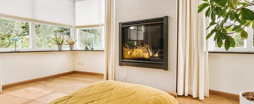 Residential Fireplace Ceramic Glass Installation in Edmonds, WA