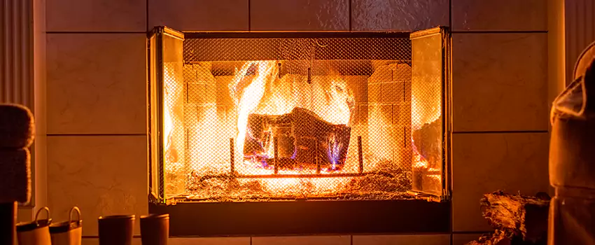 Mendota Hearth Landscape Fireplace Installation in Edmonds, Washington