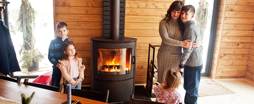 Morso Cast Iron Fireplace Insert Installation in Edmonds, Washington