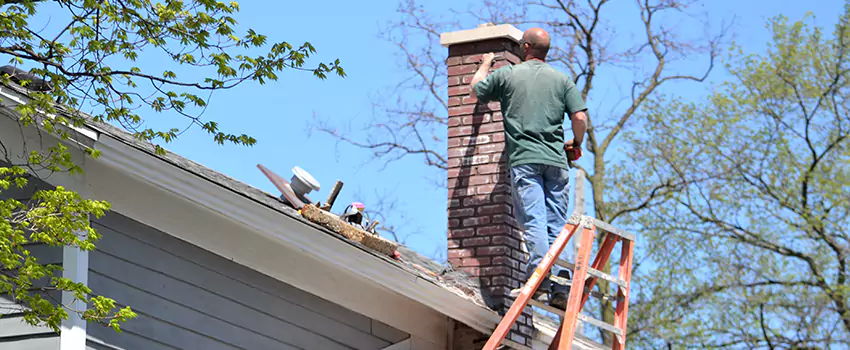 Vinyl and PVC Chimney Flashing Installation in Edmonds, WA